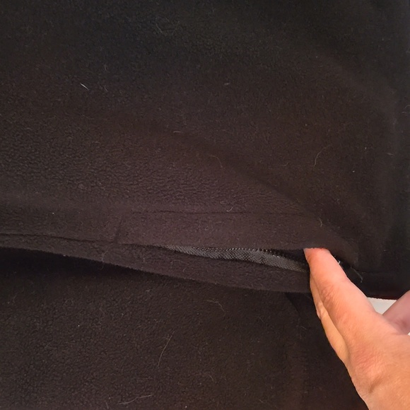 Calvin Klein Black Fleece Jacket Size Large - Picture 5 of 8